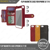 Flip Magnet Case iPhone 7/8 Casing Wallet iPhone 7/8