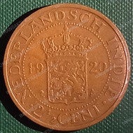 Uang Kuno 2 1/2 Cent Nederlandsch Indie 1920
