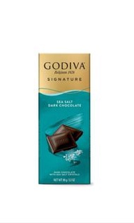 Godiva Signature Sea Salt Dark Chocolate/海鹽黑朱古力 (90g)