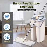 Pris Mop mop Flat Mop Self Wash Squeeze Dry Floor Mop 2in1 360 Spin Mop
