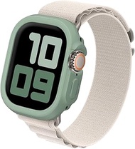 RHINOSHIELD Bumper Case Compatible with Apple Watch Ultra 49 mm | Slim Protective Cover - Lightweight and Shock Absorbent - Sage Green