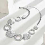 1pc European & American Exaggerate Minimalist Geometric Necklace