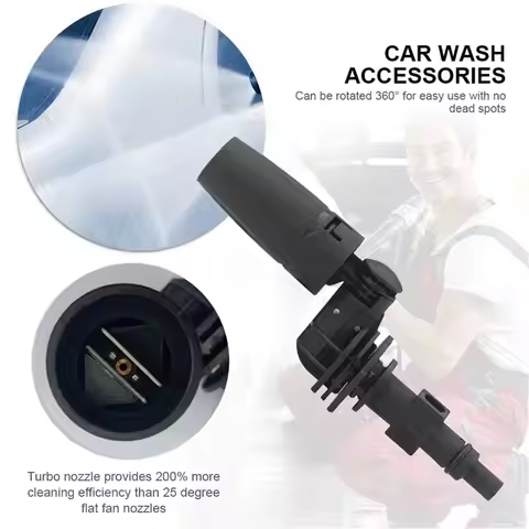 update. For Karcher K2 - K7 High Pressure Washers 360° Rotating Nozzle with Bayonet Connection