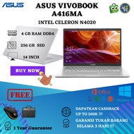 ASUS VIVOBOOK A416MA INTEL CELERON N4020 RAM 4GB 256GB SSD 14"