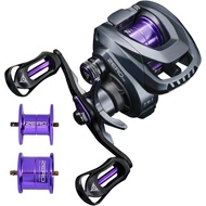 SEASIR Zero119 Ultralight Baitcasting Reel 4.2oz, Reel Baitcaster Memancing BFS, Double Spool, Peman