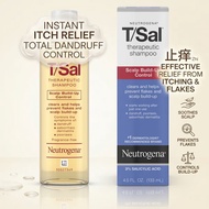 Neutrogena T/Sal Therapeutic Shampoo 4.5 fl. oz – Removes scalp buildup and flakes for cleaner, heal
