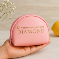 Mini crescent coin pouch Gold shop pouch/ coin pouch coin purse