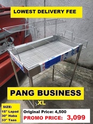 PANG BUSINESS XL HEAVY DUTY 100% PURE STAINLESS IHAWAN BARBEQUE GRILL