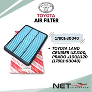 TOYOTA ENGINE AIR FILTER LAND CRUISER UZJ100, PRADO J100/J120 (17801-50040)