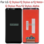 Black 6.2 " For LG Q Stylus / α / Plus / Alpha / Q Note+ Q710 Q710E Q710FG Q710GX LCD Display Touch 
