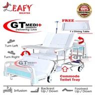 【100% ORIGINAL】WSS-01 GT MEDIT GERMANY 8 Functions Medical Hospital Nursing Bed Mattress Infusion Commode Tilam Katil