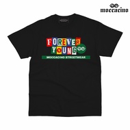 FOREVER YOUNG BLACK TSHIRT - FOREVER YOUNG PREMIUM T-SHIRT