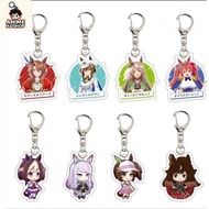 Anime Keychain Pretty Derby Acrylic Stand Ornaments Keychain Oguri Cap Clear Bliss Agnes Tachyon Fan