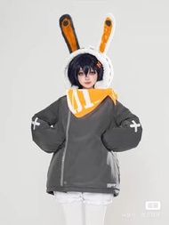 絕區零邦布伊埃斯同人棉外套可愛萌萌cosplay