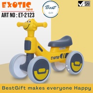 Ride On (Rubber Tire) Exotic Et 2123 Adult Can Play Yukita 8003B Dino/ Yukita 808B Alpaca/