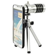 Samsung i9500 S4 mobile phones i9508 external lens telephoto with 12 times a telescope tripod access
