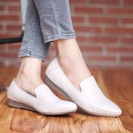 GRNDBL ANDERSON Sepatu Formal Casual Slop Selop Slip On Kasual Papirut Kulit Garut Cewek / Cewe Wani