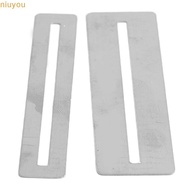 NIUYOMY 3Sets Fret Wrap, Steel 7.8cm Size Guitar Fret Guard, Durable Silver Color Fret Protector Gui