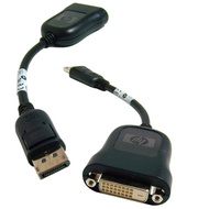 Original HP Display Port DisplayPort DP to DVI DVI-D Cable Adapter Converter 481409-001 DisplayPort 