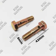 8mm Panjang Baut Banjo Baut Minyak Join Solar Oli Mesin Diesel 8 mm