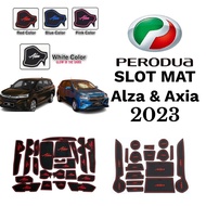 Perodua Axia 2023/Alza 2022-2023 X & H / AV Spec Interior Slot Mat Car Accessories New Luminous kere