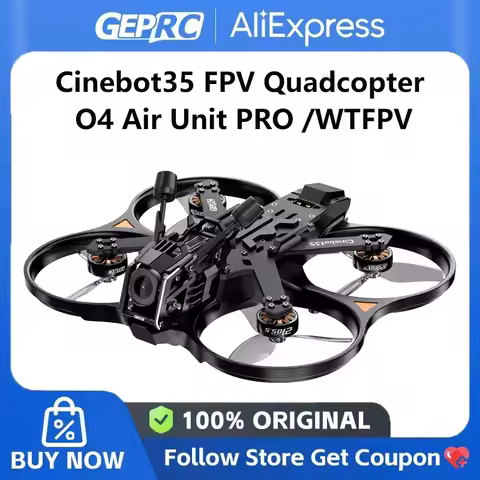 GEPRC NEW Cinebot35 FPV Quadcopter O4 Air Unit PRO /WTFPV SPEEDX2 2105.5 2450KV TAKER H743 RC Freest