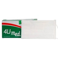 BOX of 50 4U-med medical masks - WHITE