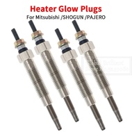 4 Pcs/Set Heater Glow Plugs For Mitsubishi /SHOGUN /PAJERO /2.8 /4M40T /4M40 /GP5501/Gp7554/PM165 Mo