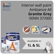 Dulux Interior Wall Paint - Granite Grey (00NN 37/000)  (Ambiance All) - 1L / 5L