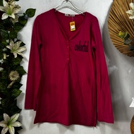 MERAH Small Red Cardigan BELLE
