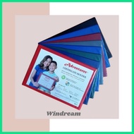 ▧ ☽  ▧ Adventurer Certificate Holder short letter size CH-3 & Adventurer Certificate Holder A4 size