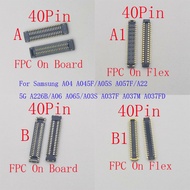 2-20Pcs LCD Display Usb FPC Plug Connector For Samsung A05S A22 5G A226 A06 A065 A03S A04 A045F A037