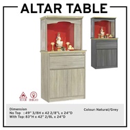 Altar Table Altar Cabinet Prayer Cabinet Prayer Table 3.5FT Altar Table FengShui Table Buddha Table 神台 3尺半