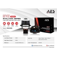 AES EV2 3INCH LED PROJECTOR HEADLIGHT (TIR TYPE) (65WATT)