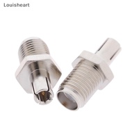 【Louisheart】 2pcs SMA Female Ja to TS9 Male Plug RF Coaxial Adapter Connector Hot