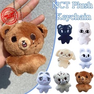 Cute Nct Plush Keychain Kpop Doyoung Taeyong Cheetah Keychain Charm Lee Ornament C0i7