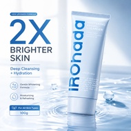 IROHADA Korean Pencuci Muka Whitening Face Wash Salicylic Acid Acne Control Oil Clear Cleanser 100g