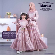 ORINAURA / marisa Couple Dress OriNaura / Dres ibu dan anak terbaru / Dres ibu dan anak bahan Shimer