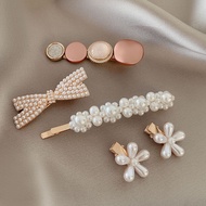 KKV-JGAYJ1200188 Golden/Silver Bow Tie Clip Women Hairpin Bow Tie