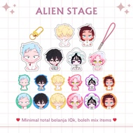 GANTUNGAN ALIEN STAGE BABY MERCH | ALNST | ALIENSTAGE | Keychain | PHONE CHARM | GLITTERY PIN | GLIT