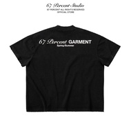 Wash T-SHIRT with Technical Printed Logo Effect 67PERCENT / 67% - GARMENT T-SHIRT