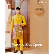 FREE SAMPIN[MUSTARD] BAJU MELAYU MAGNIFICENT 4.0 BY ELRAH EXCLUSIVE