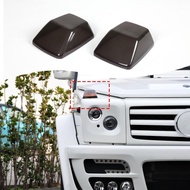 TOYCIDFG Car Hood Front Turn Signal Light Lamp Tinted Cover Trim for Mercedes Benz G-Class 2007-2018