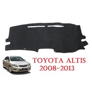 ลดราคา!!! (1ชิ้น) พรมปูคอนโซลหน้ารถ โตโยต้า อัลติส 2008-2013 Toyota Corolla Altis Dash Mat พรมปูคอนโซล พรมหน้ารถ พรมปูหน้ารถยนต์ ##ตกแต่งรถยนต์ ยานยนต์ คิ้วฝากระโปรง เบ้ามือจับ ครอบไฟท้ายไฟหน้า หุ้มเบาะ หุ้มเกียร์ ม่านบังแดด พรมรถยนต์ แผ่นป้าย