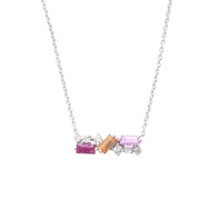 Taka Jewellery Spectra Diamond Necklaces 18KW