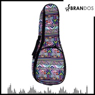 Softcase Bag Ukulele Concerto Tenor 23 26 Inch Backpack Gigbag Zig Zag Pink UB23-9