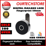 【SG 🇸🇬 Ready Stock】Mailbox Digital Fingerprint Lock Letter Box WT Smart HDB Condo Drawer Cabin Electronic Anti-Clockwise