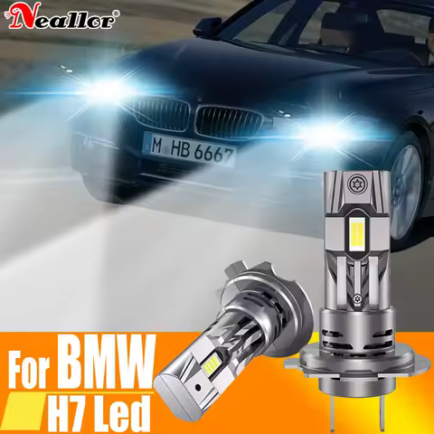 H7 Led Canbus Headlight Car Light Blub Moto Lamp 12v For BMW E46 E90 F10 E39 E87 E60 G30 E30 F11 E61