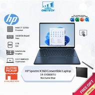 HP Spectre X360 Convertible Laptop (13.5" FHD/Intel i7-1165G7/16GB 1TB/Iris Xe/H&amp;SW10) 14-EA0054TU