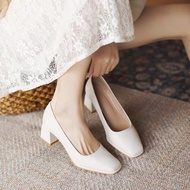 ✚❍  Giày Cao Gót 5 Phân Gót Vuông Dáng Công Sở Mũi Thon Vuông Dễ Đi C31
